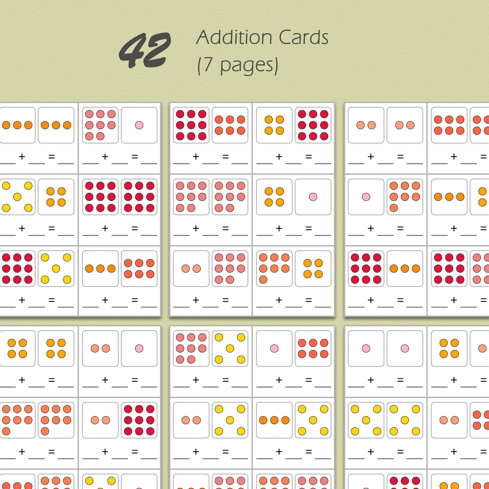 Free Free Printable Addition Flashcards For 1st Grade Worksheet for Kids Part 96