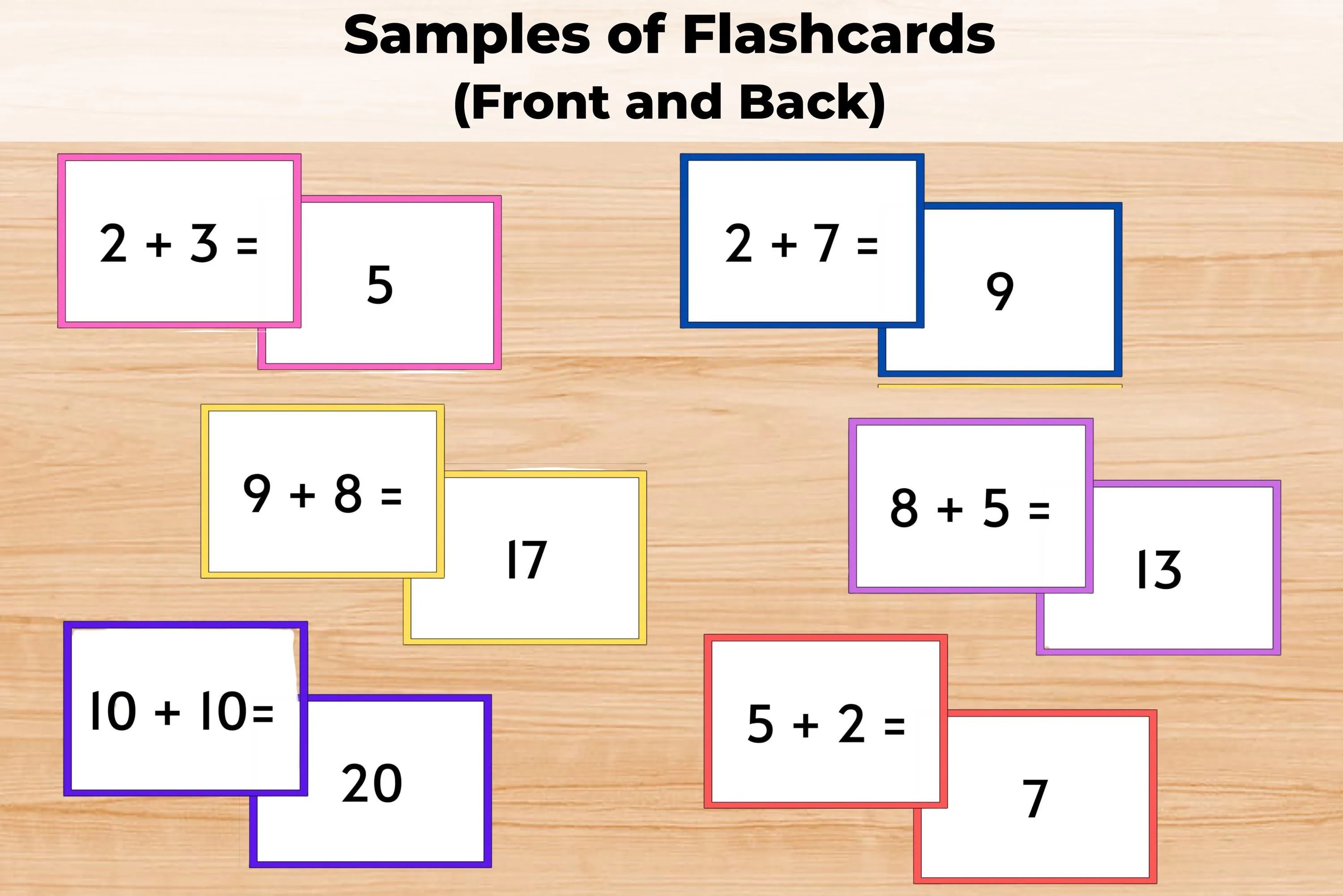 Free Free Printable Addition Flashcards For 1st Grade Worksheet for Kids Part 116
