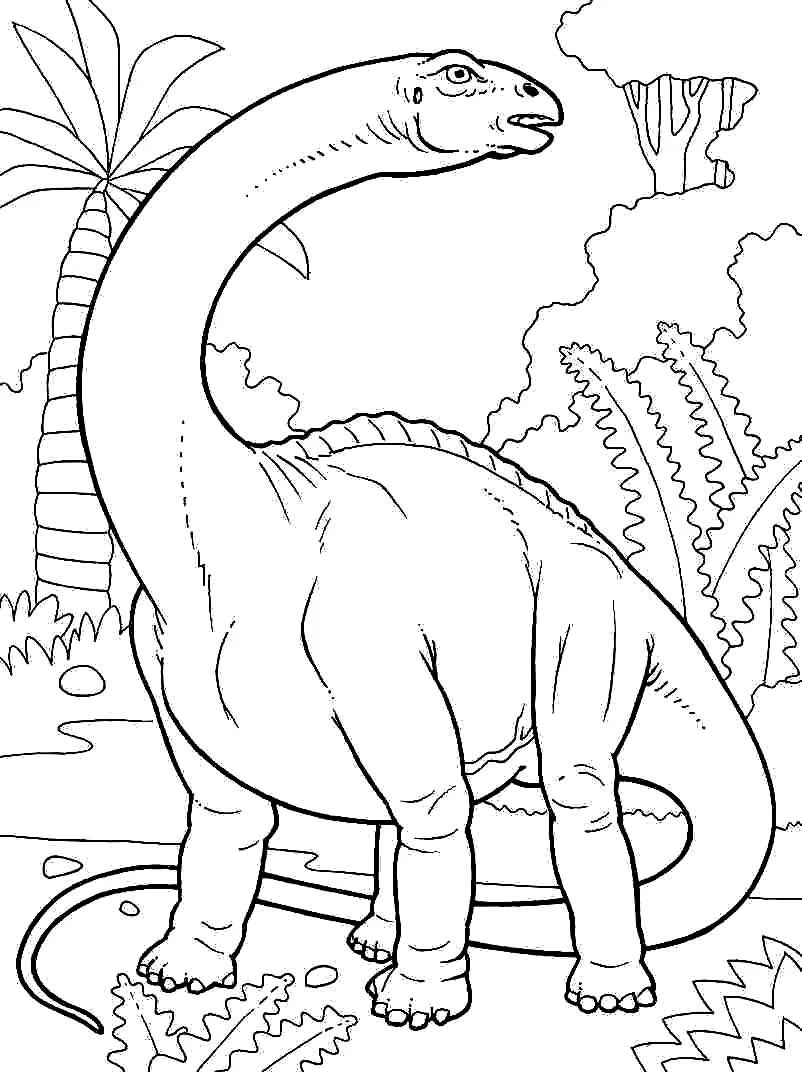 Free Imagens De Dinossauros Para Imprimir E Colorir Worksheet for Kids Part 7
