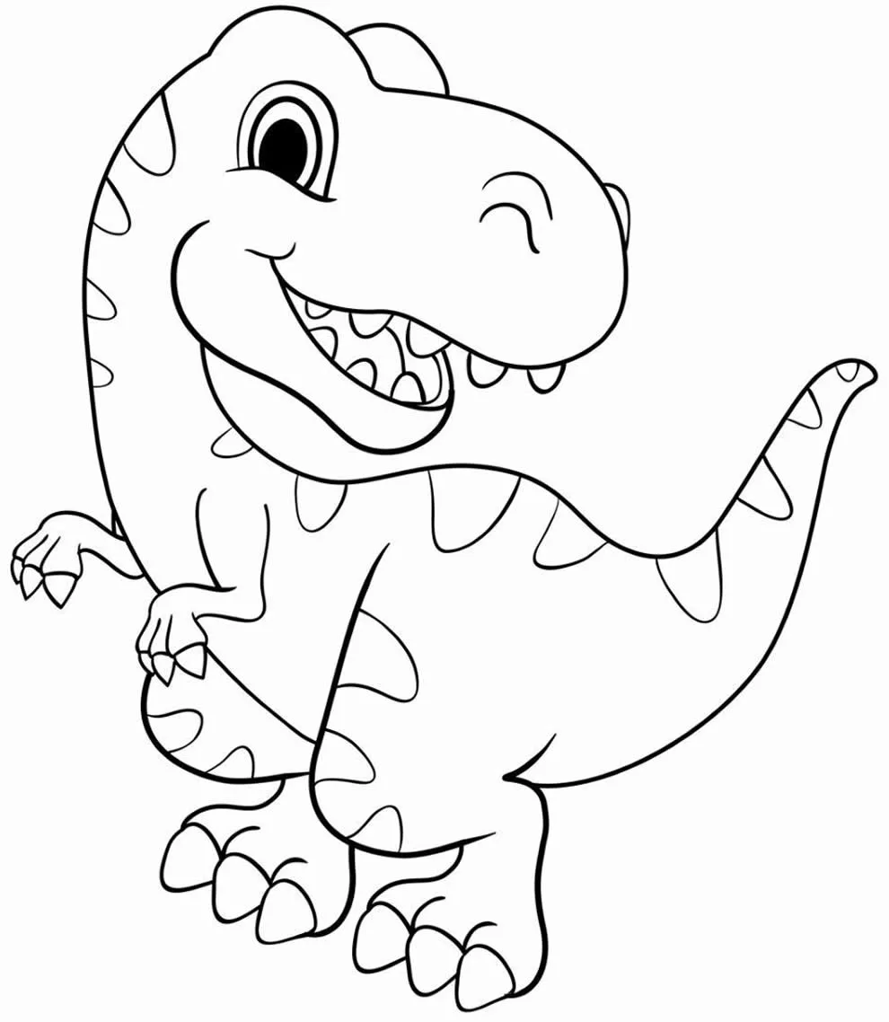Free Imagens De Dinossauros Para Imprimir E Colorir Worksheet for Kids Part 17
