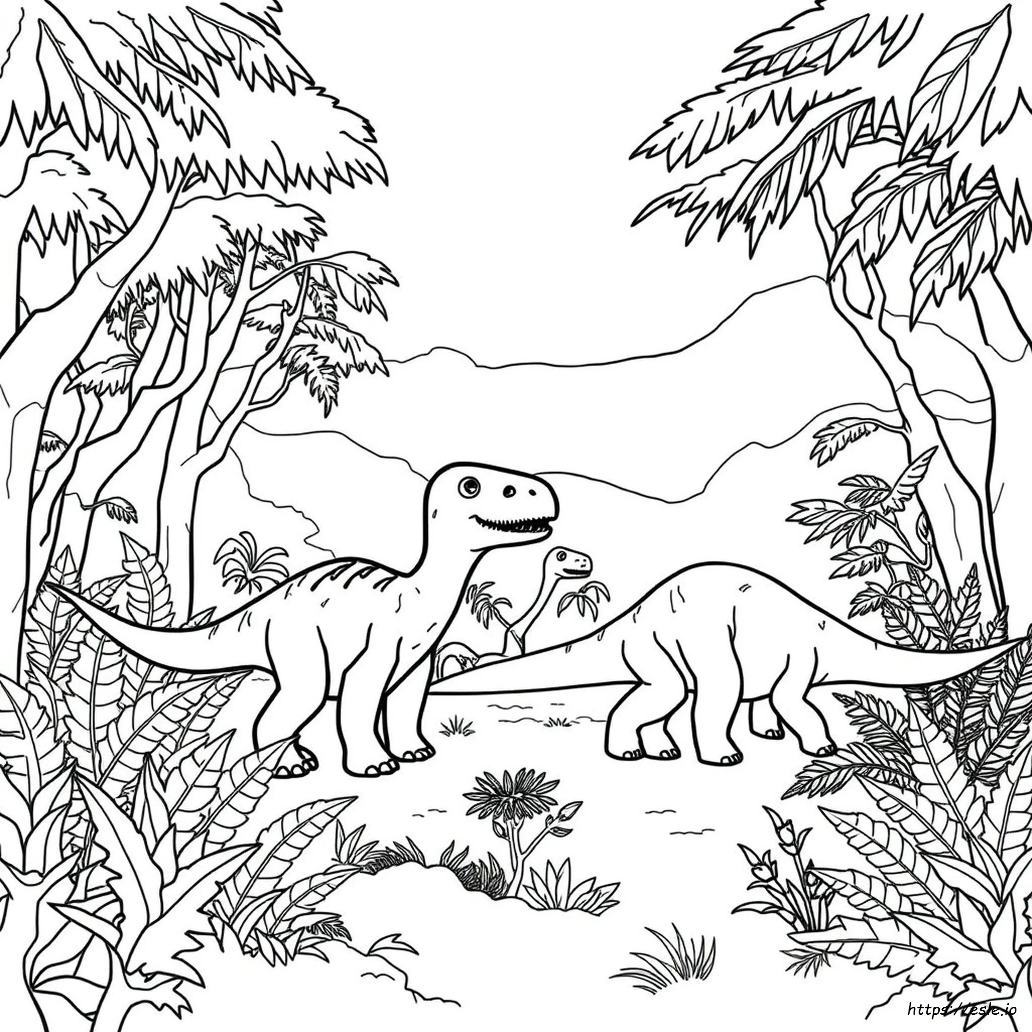Free Imagens De Dinossauros Para Imprimir E Colorir Worksheet for Kids Part 22