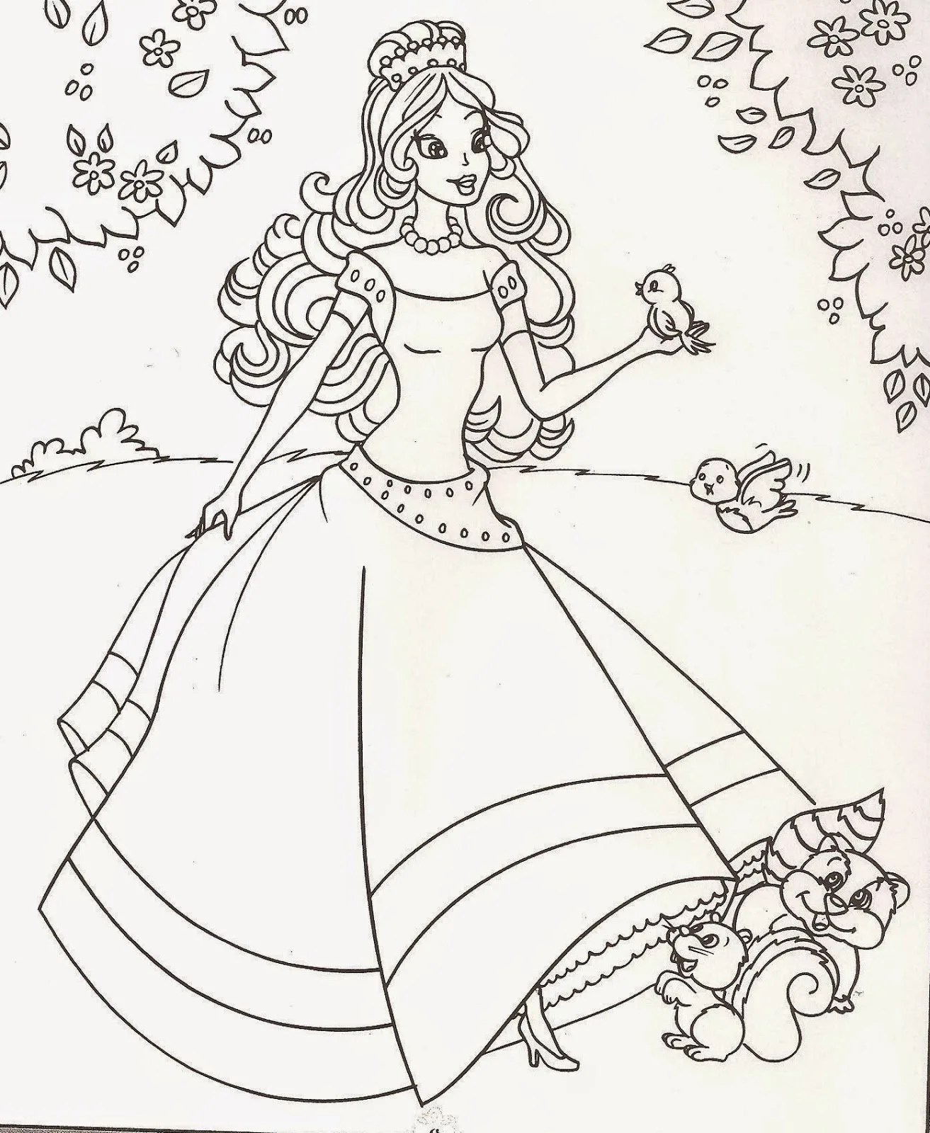 Free Imagens De Princesas Para Imprimir E Colorir Worksheet for Kids Part 4