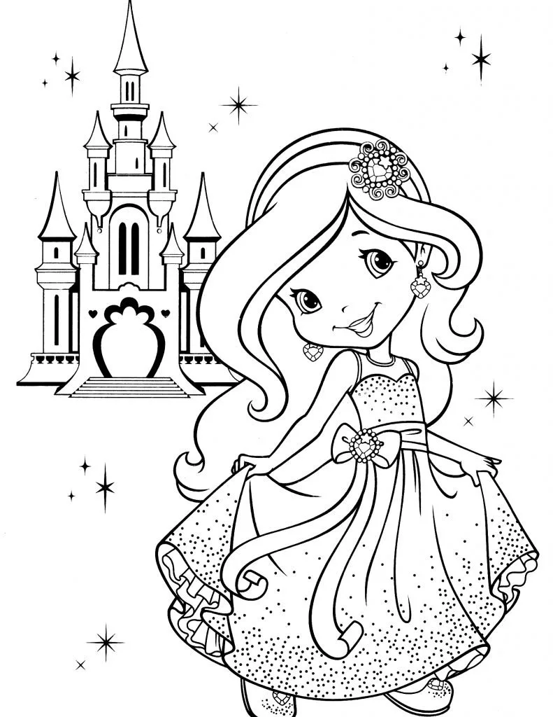 Free Imagens De Princesas Para Imprimir E Colorir Worksheet for Kids Part 24