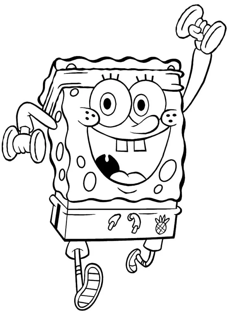 Free Imagens Do Bob Esponja Para Imprimir E Colorir Worksheet for Kids Part 8