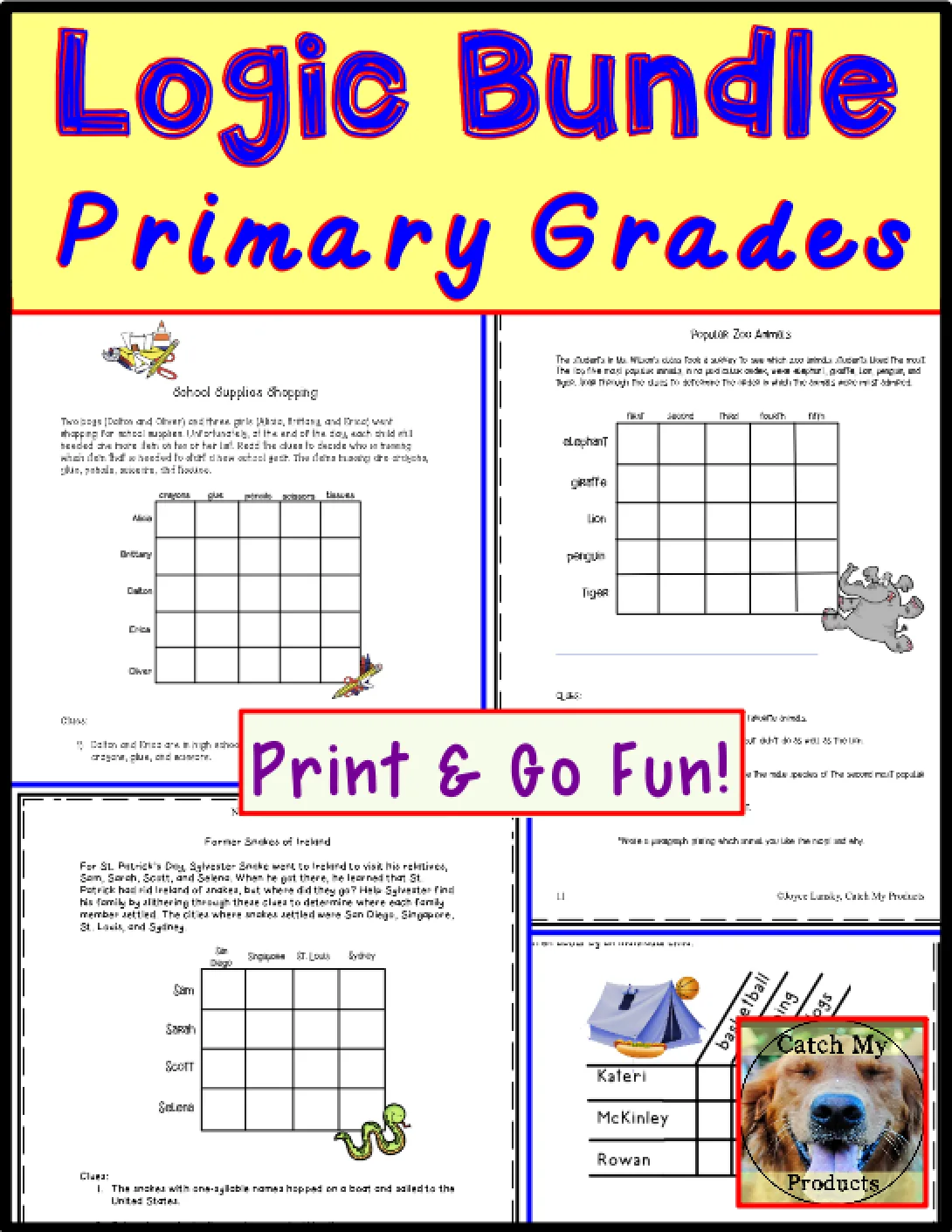 Atividade de Logic Puzzles For Elementary Students Pdf - Folha 20