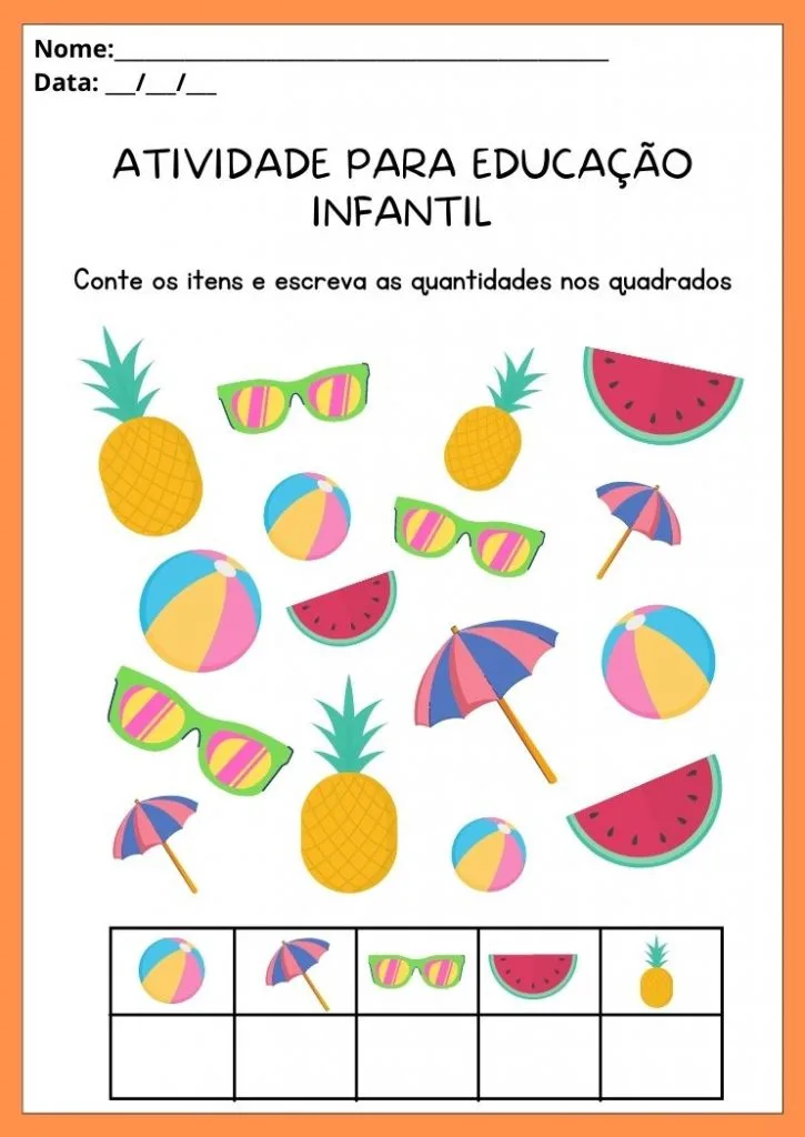 atividade de colorir Atividades Infantil