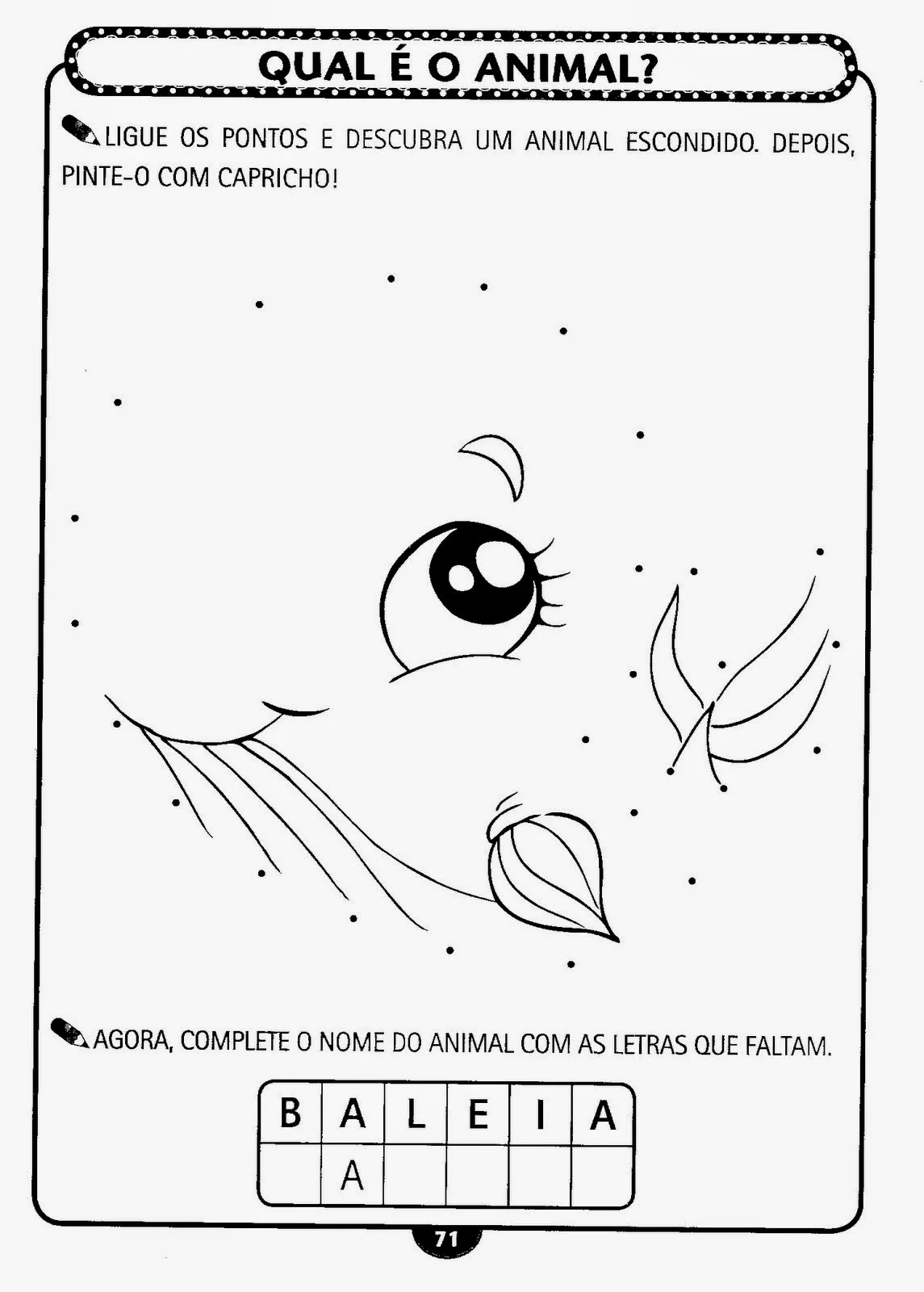 Atividades Infantil para download gratuito