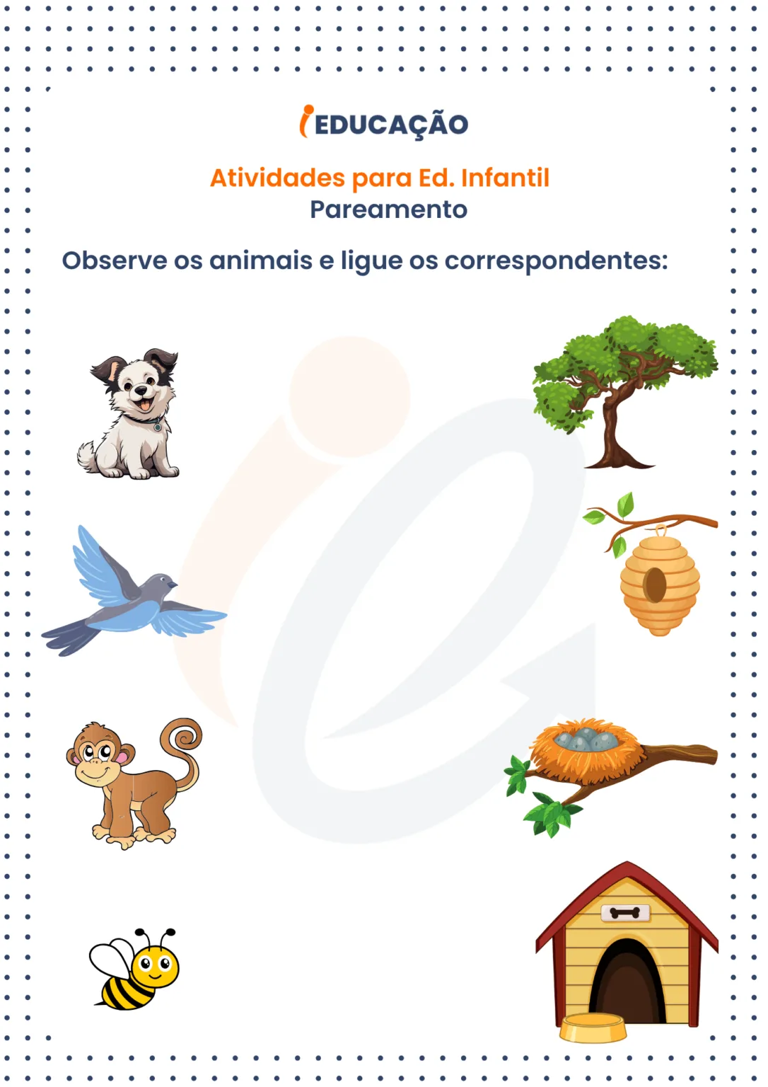 desenho de Atividades Infantil para imprimir