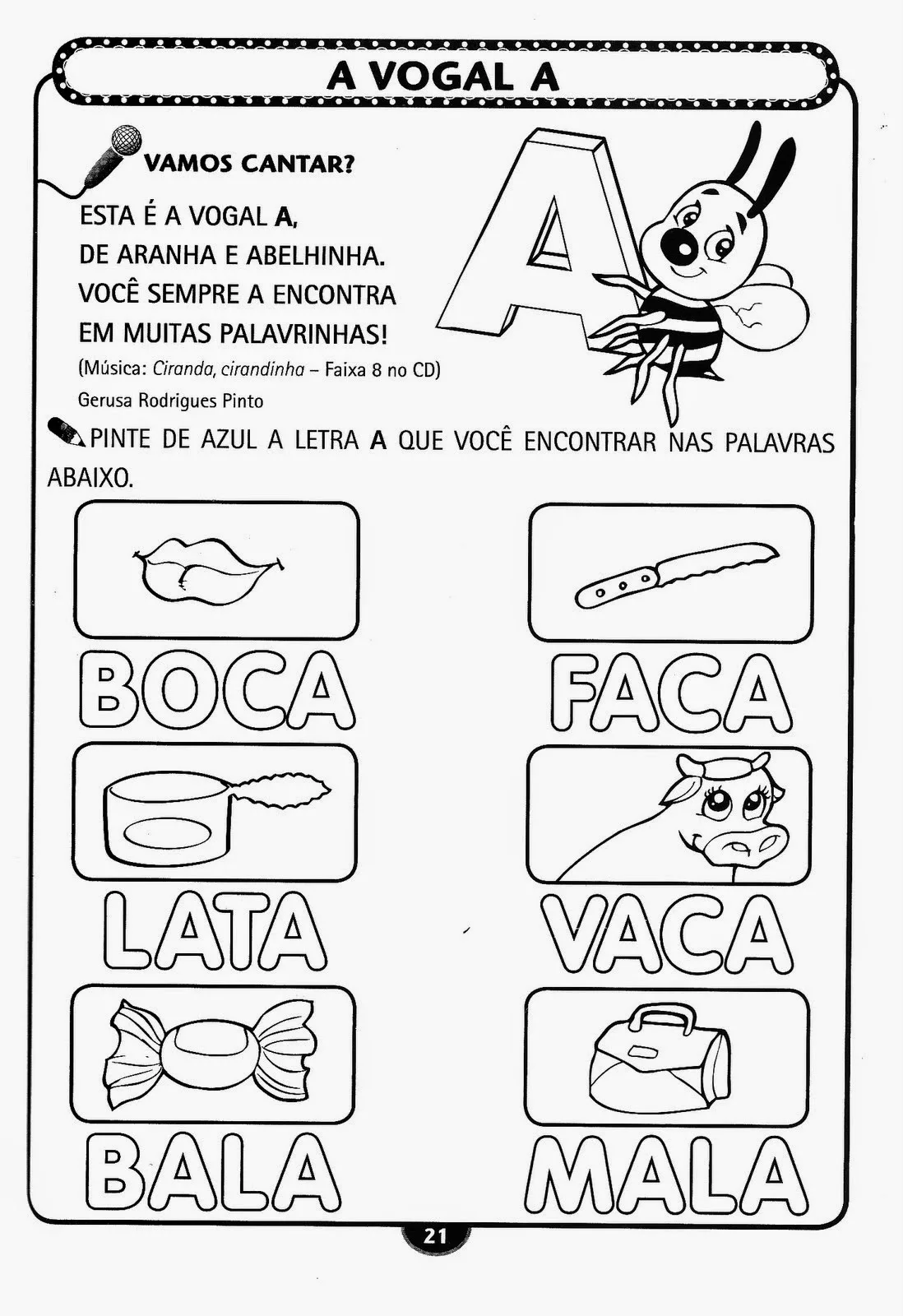 Atividades Infantil para pintar e se divertir