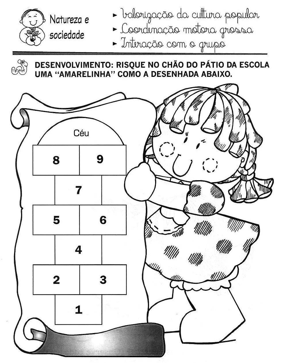 Atividades Infantil para pintar e se divertir