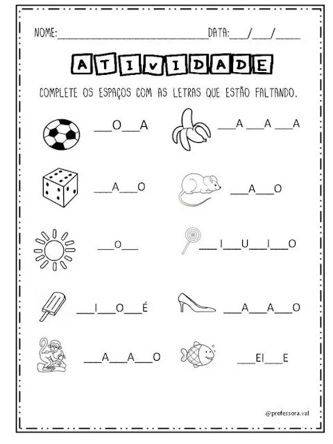 Atividades Infantil para pintar e se divertir