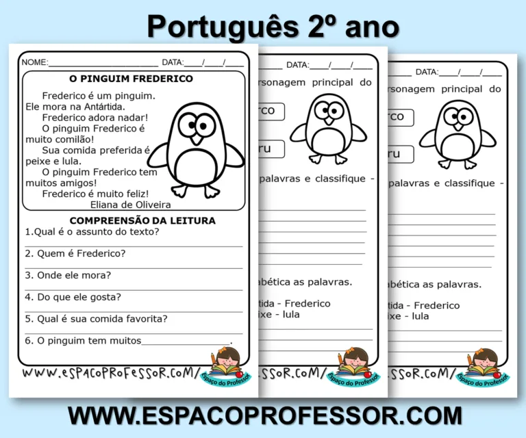 desenho de Atividades Infantil para imprimir