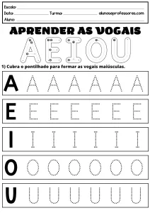 Atividades Infantil para colorir