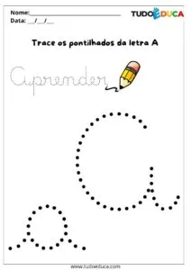 desenho educativo de Atividades Infantil