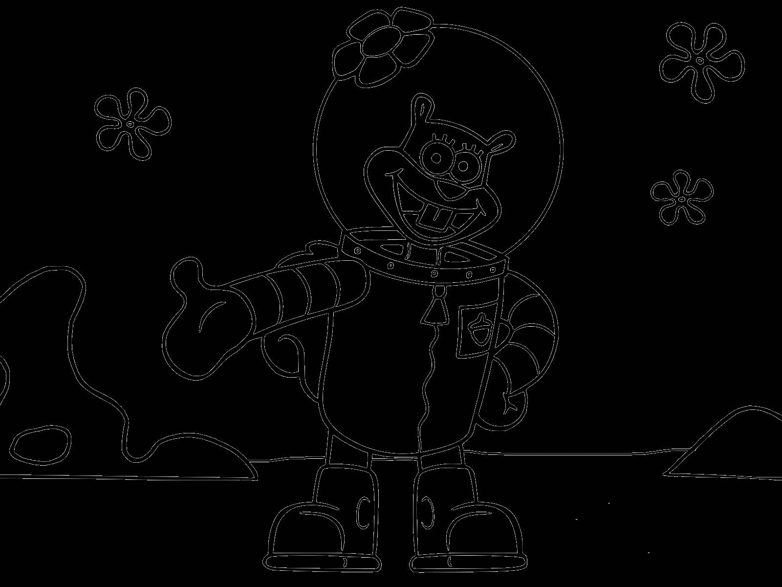 atividade de colorir Bob Esponja Para Colorir