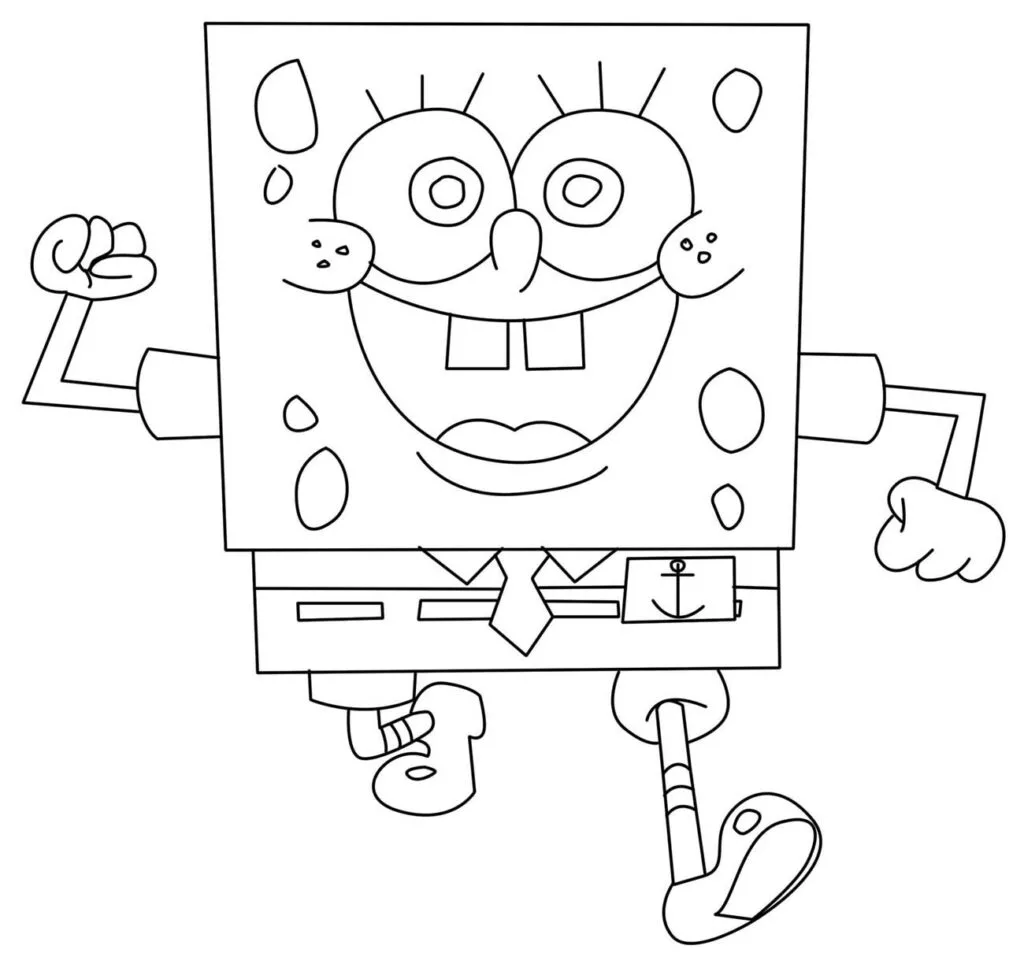 Bob Esponja Para Colorir para download gratuito