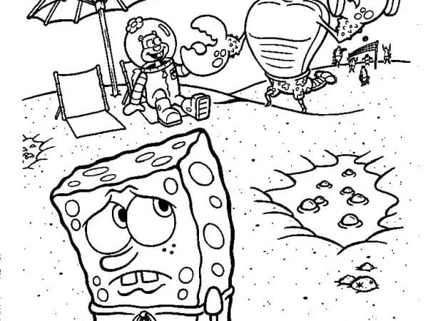 Bob Esponja Para Colorir para download gratuito