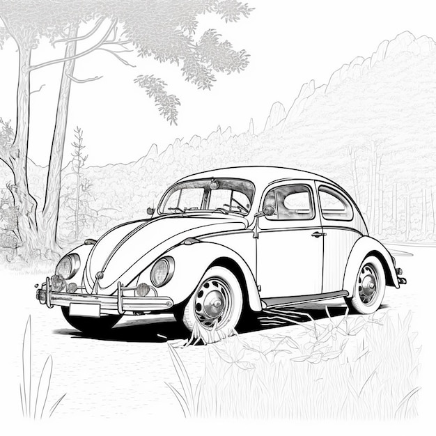 Carros Para Colorir para pintar e se divertir