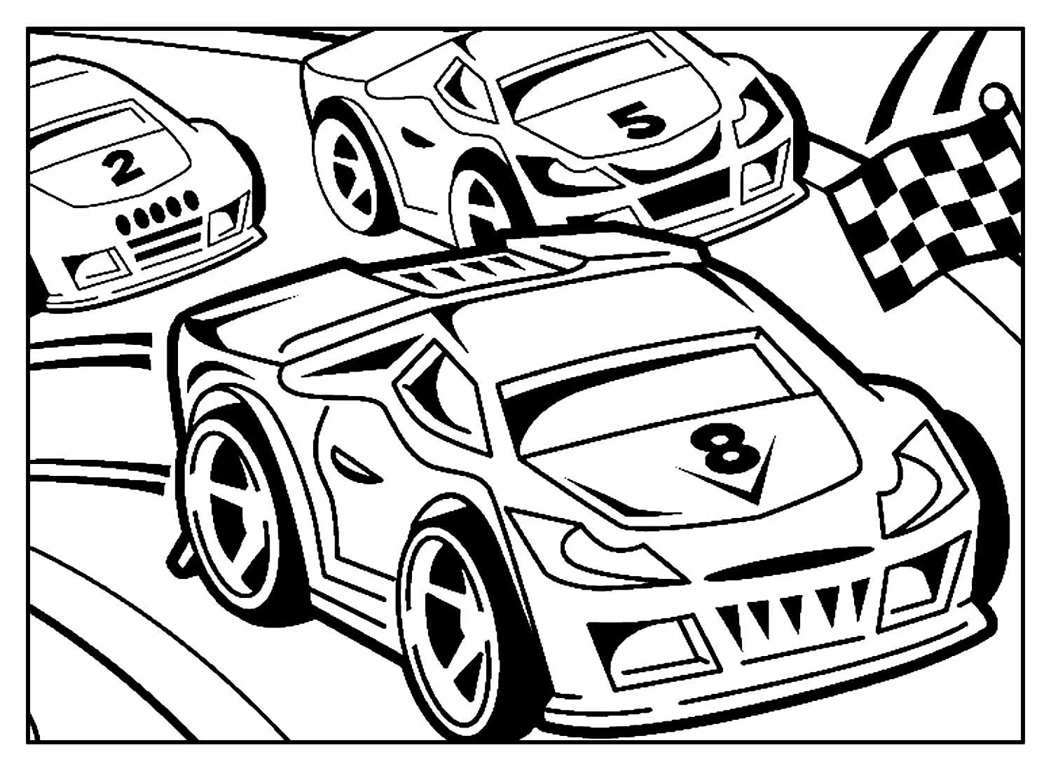 imagem de Carros Para Colorir para colorir grátis