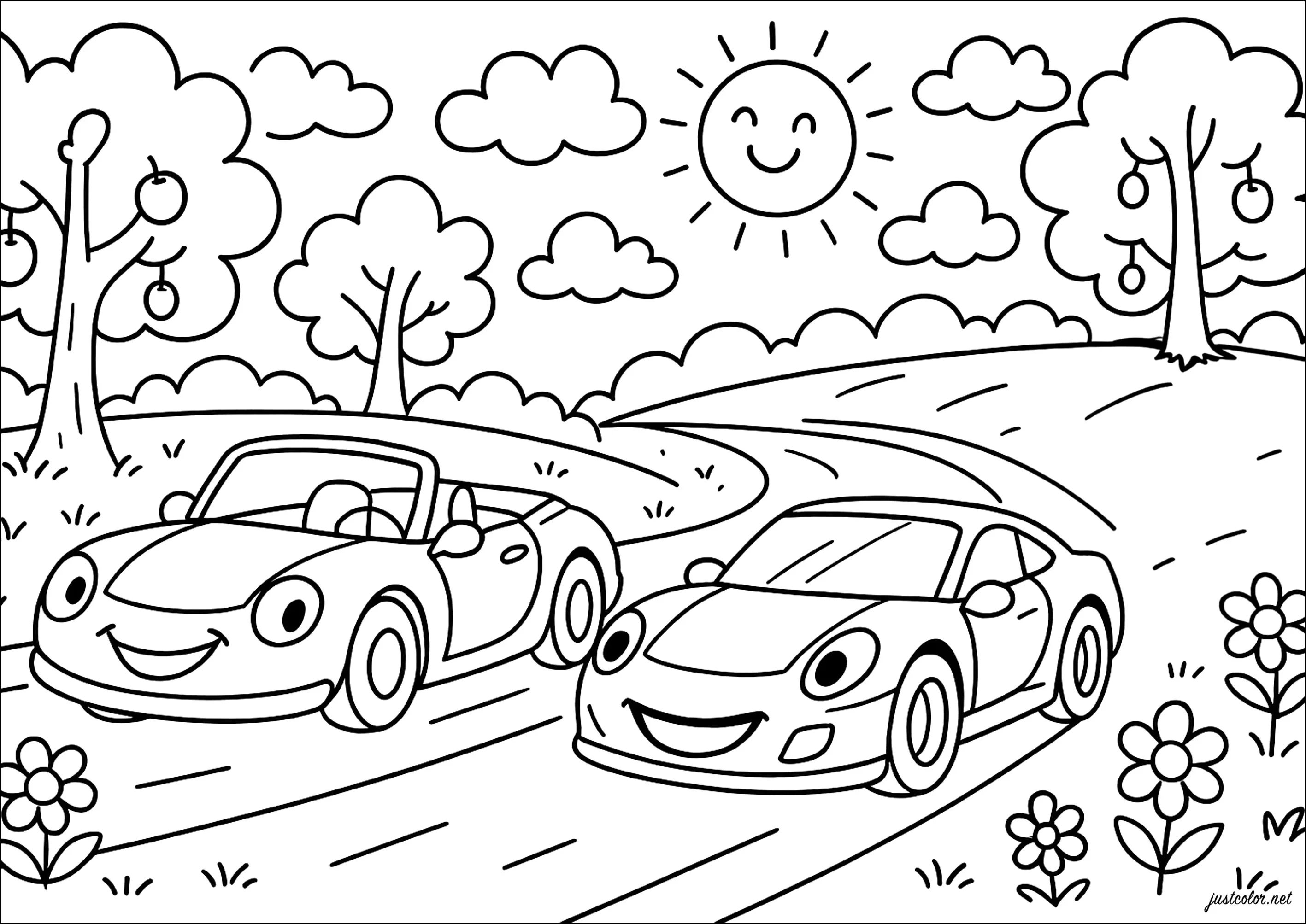 Carros Para Colorir para colorir