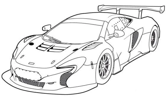 atividade de colorir Carros Para Colorir