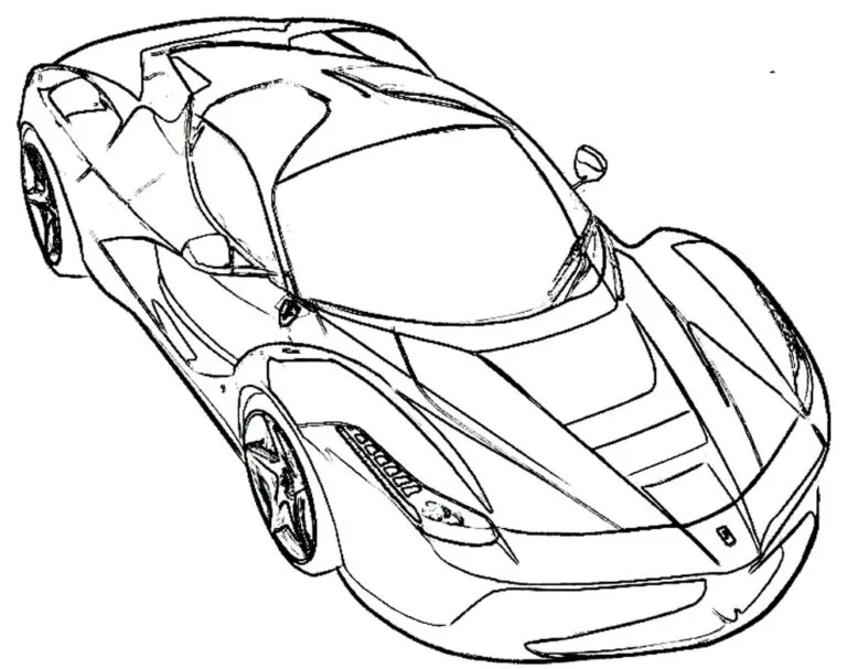 atividade de colorir Carros Para Colorir
