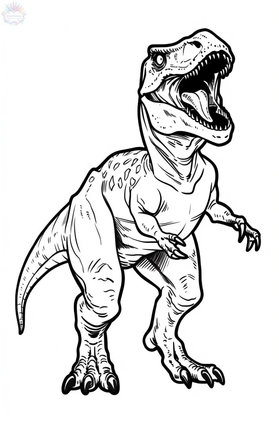desenho de Donossauros Para Colorir para imprimir