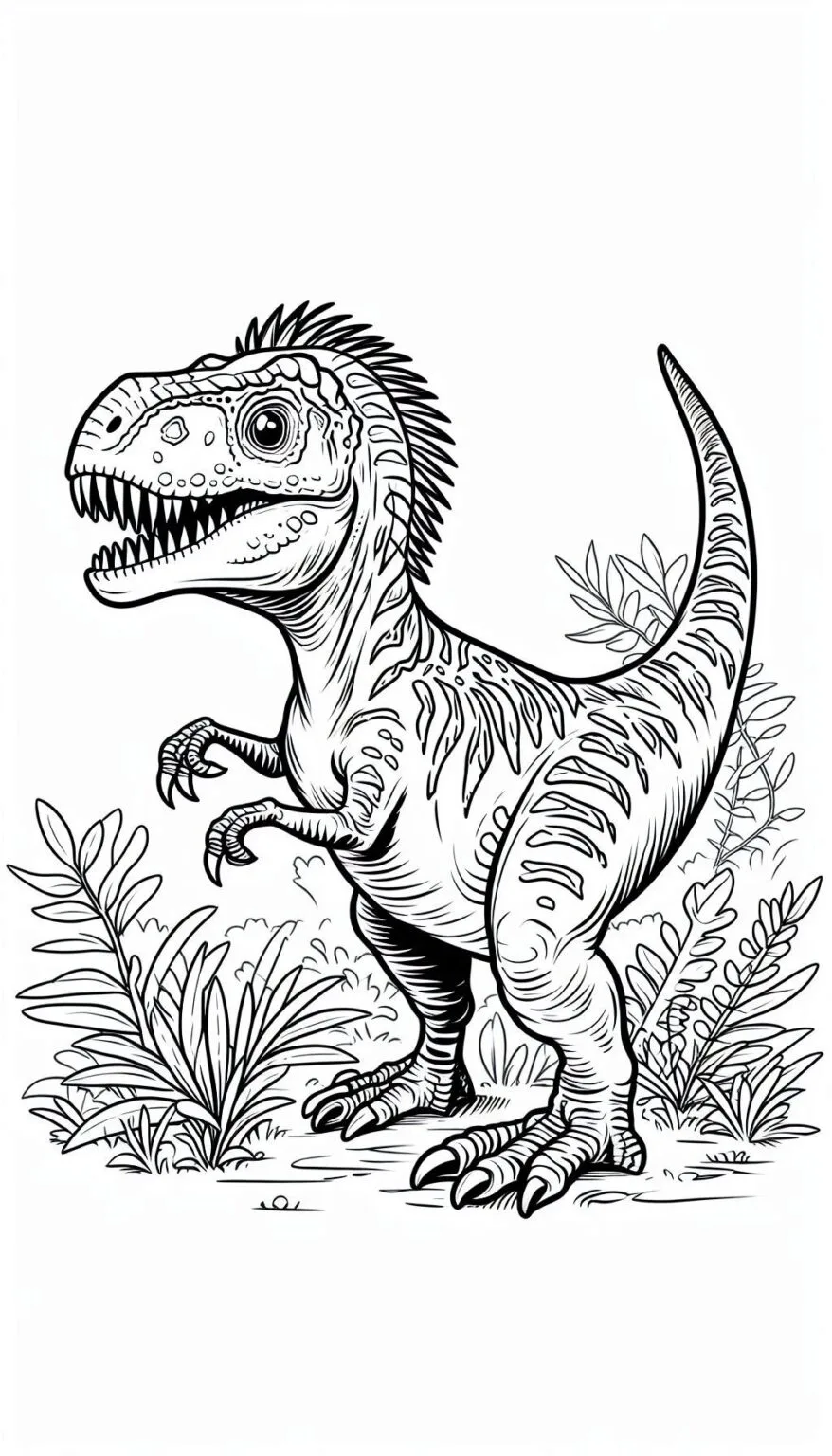 desenho de Donossauros Para Colorir para imprimir
