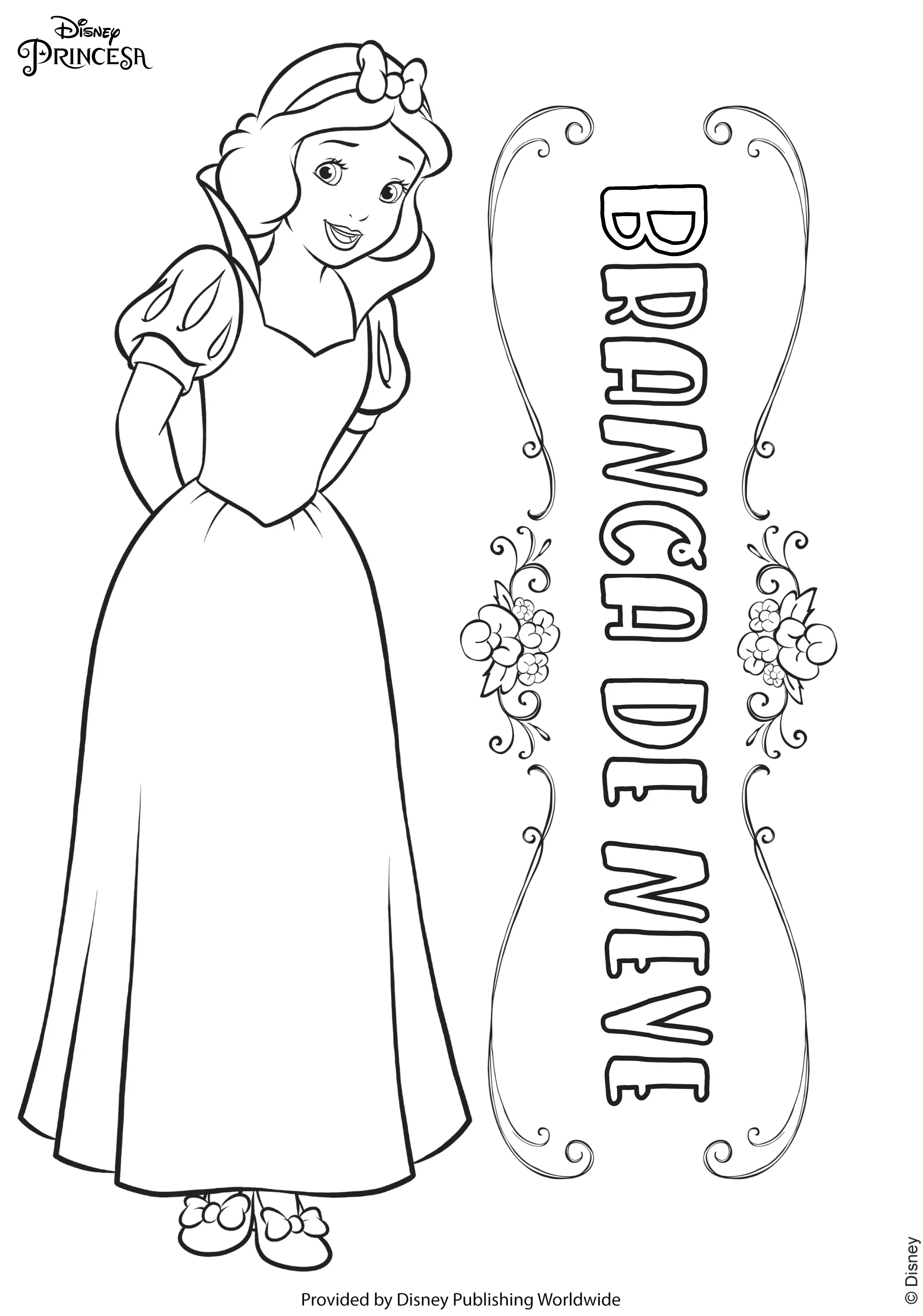 imagem de Princesas Para Colorir para colorir grátis