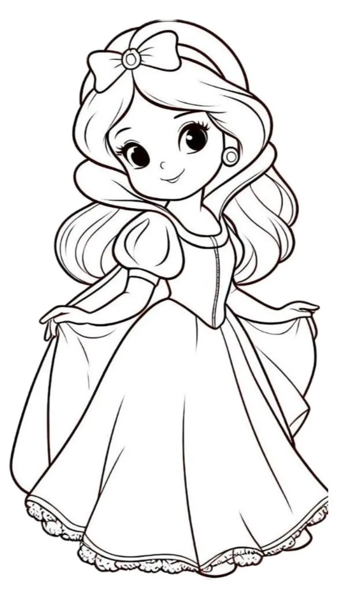 Princesas Para Colorir para download gratuito