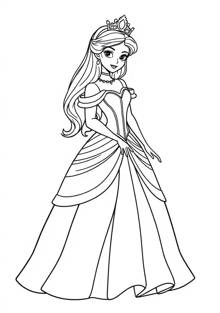 Princesas Para Colorir para colorir